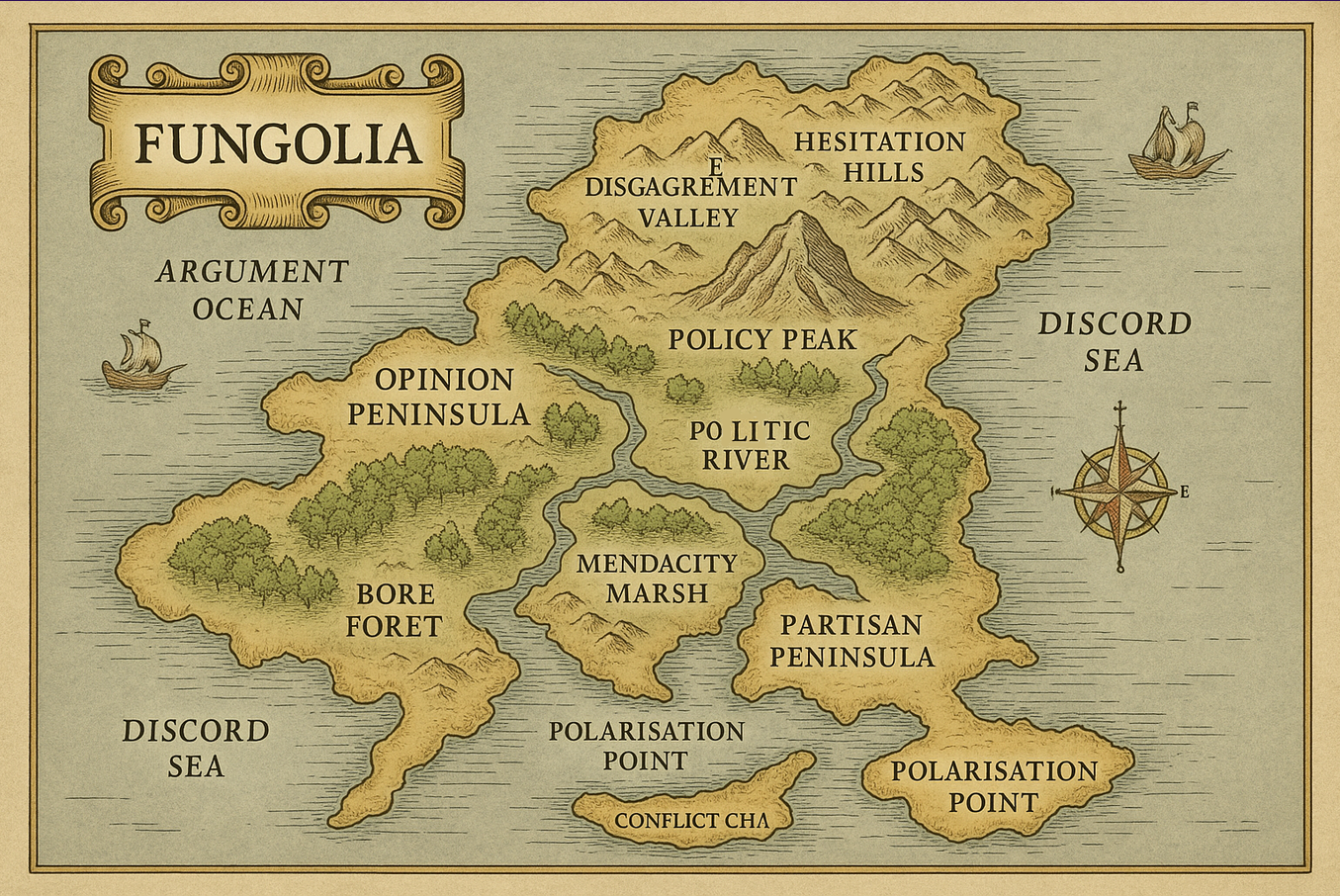 Map of Fungolia